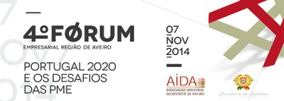 Cartaz 4º Fórum Empresarial da Região de Aveiro