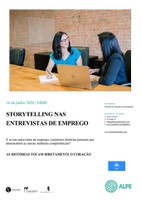 Storytelling nas Entrevistas de Emprego