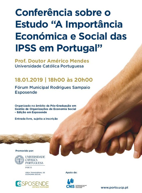 Conferência sobre o Estudo “A Importância Económica e Social das IPSS em Portugal”