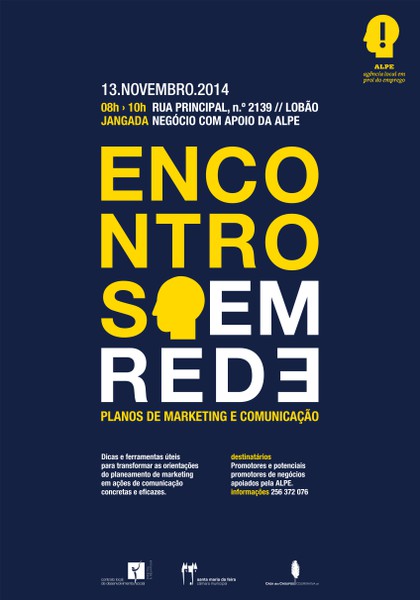 Cartaz Encontros em Rede