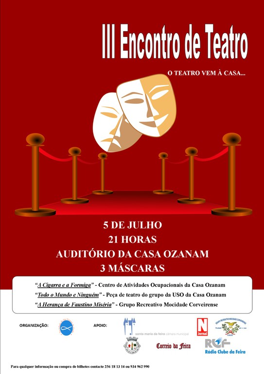 III Encontro de Teatro | Casa Ozanam