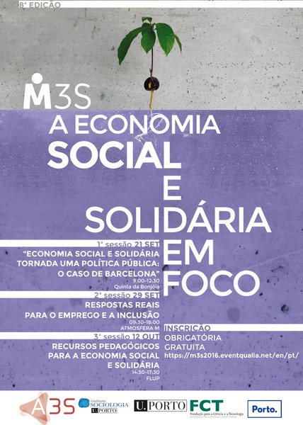 8.ª edição M3S | A economia social e solidária em foco