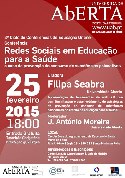 Conferência Redes Sociais em Educação para a Saúde