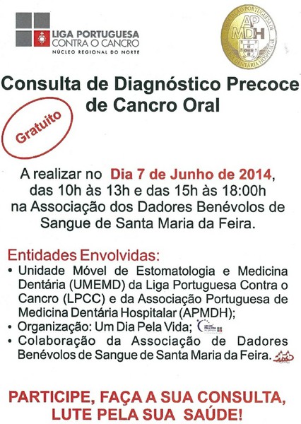 Diagnóstico Cancro Cavidade Oral