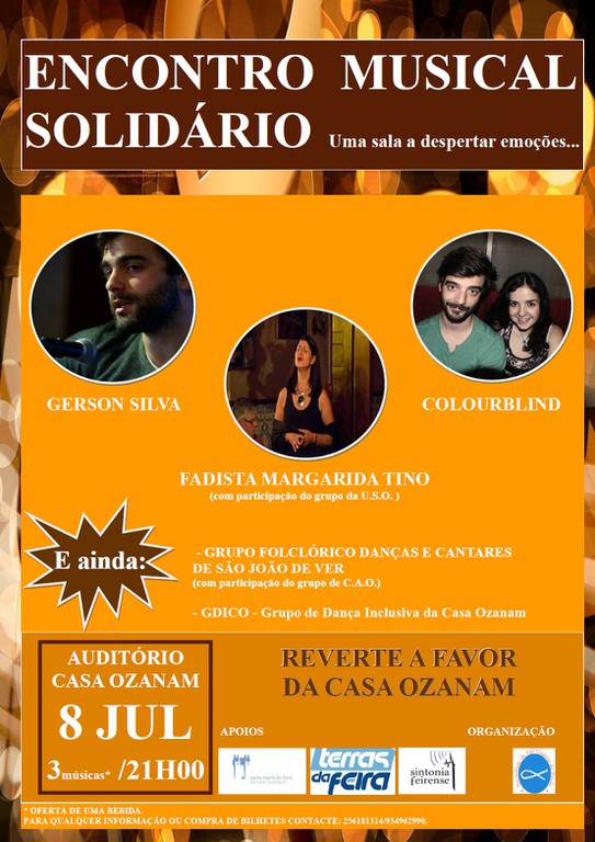 Encontro Musical Solidário - Casa Ozanam