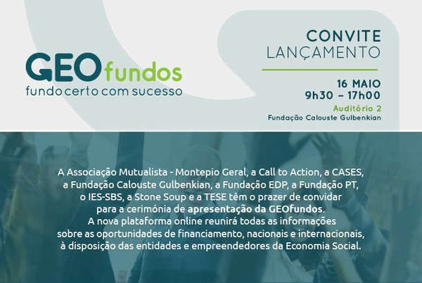 Lançamento Plataforma GEOfundos