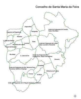 Mapa concelho