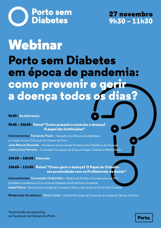 Webinar - O Porto sem Diabetes