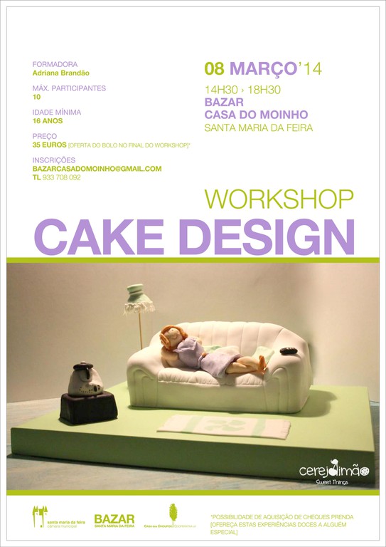 Cartaz Cake Design