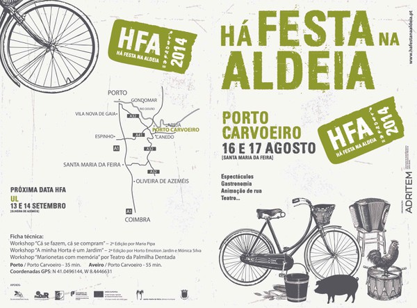 Cartaz Há Festa na Aldeia