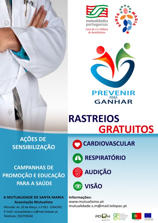 Cartaz Projeto Prevenir para Ganhar