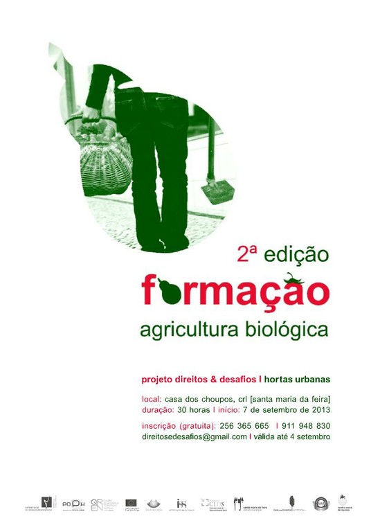 Cartaz 2.ª formação agricultura biológica