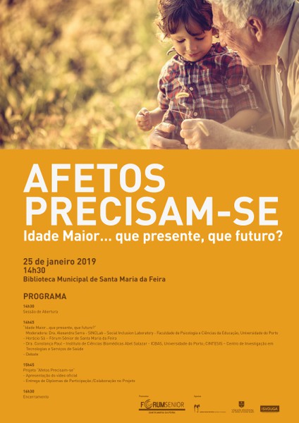 Afetos Precisam-se | Idade Maior... Que presente, que futuro?