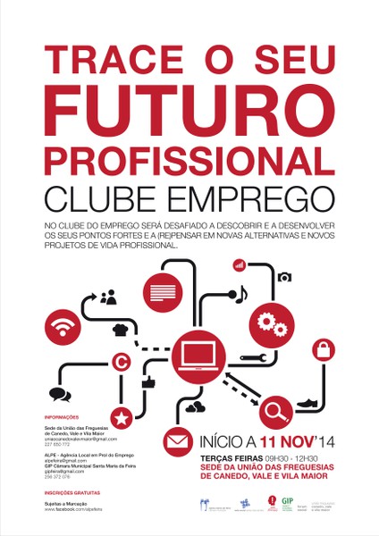 Cartaz Clube Emprego Canedo