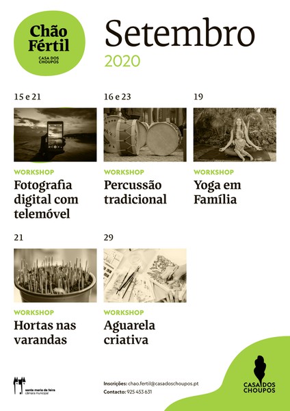 Agenda | Programa Chão Fértil - Setembro de 2020