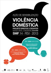 Ação Sensibilização Violência Doméstica