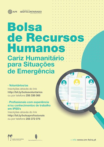Bolsa de Recursos Humanos de Cariz Humanitário para Situações de Emergência