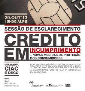 Crédito em incumprimento - CIAC