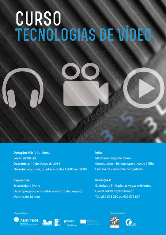 Curso Tecnologias de Video ADRITEM