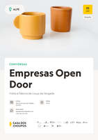 Empresas Open Door - Visita à Fábrica de Louça da Vergada