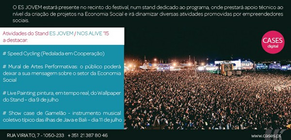 ES JOVEM + NOS ALIVE