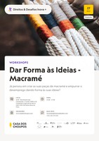 Informação à Medida - Dar Forma às Ideias - Macramé