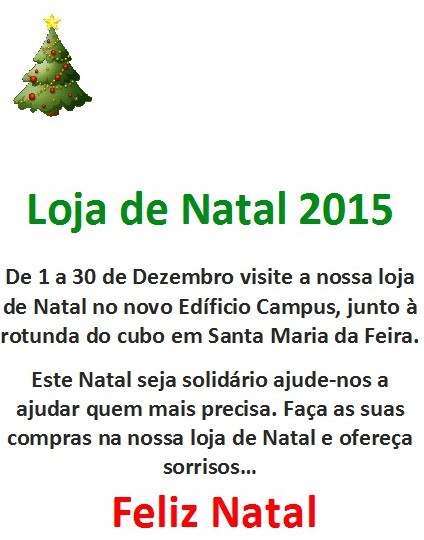 Liga - Loja de Natal 2015