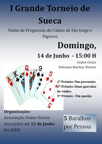 Torneio Sueca Padre Osório