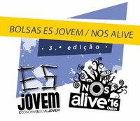 Bolsas ES JOVEM / NOS ALIVE 2016 | Candidaturas abertas