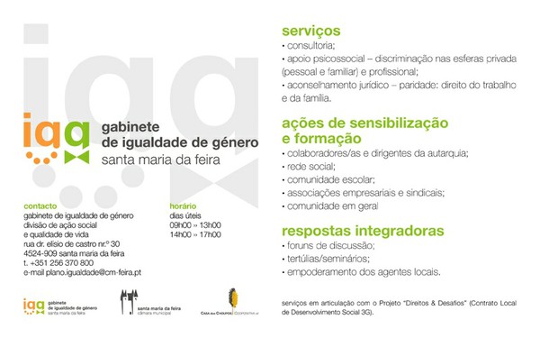 Igualdade Contactos